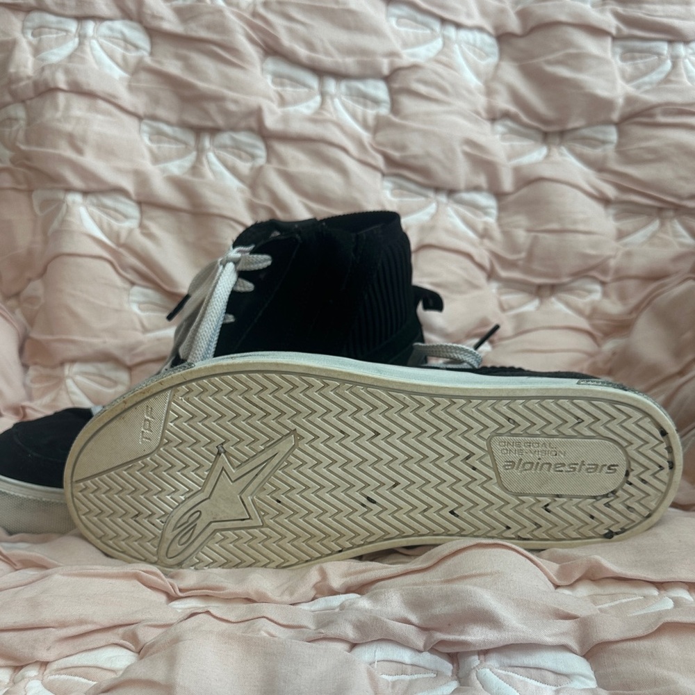 Black Alpinestars High-Top Sneakers - Picture 2 of 6
